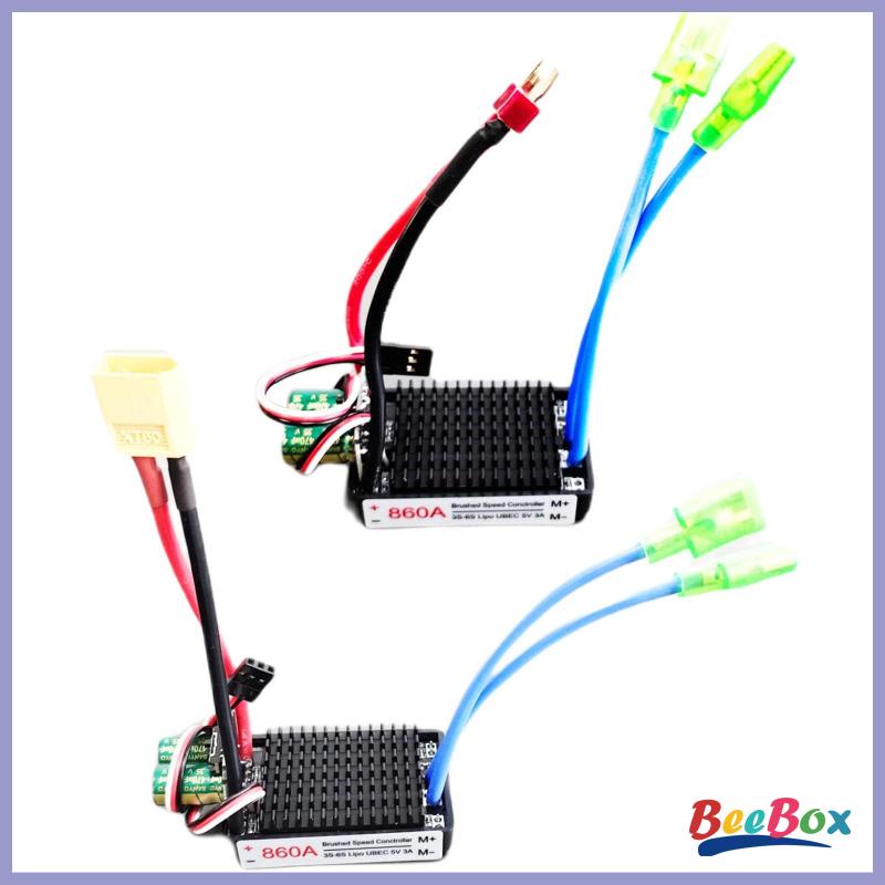 Bàn chải ESC chống nước 860A 12V-24V cho xe hơi điều khiển từ xa