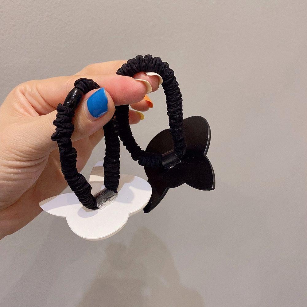 Dây Cột Tóc Acrylic Hình Mèo Xinh Xắn Cho Nữ