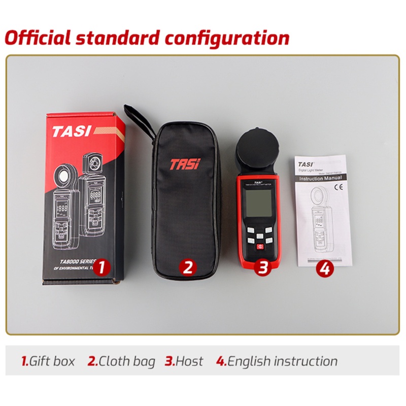 Thiết Bị Đo Độ Sáng Ánh Sáng Kỹ Thuật Số Lux