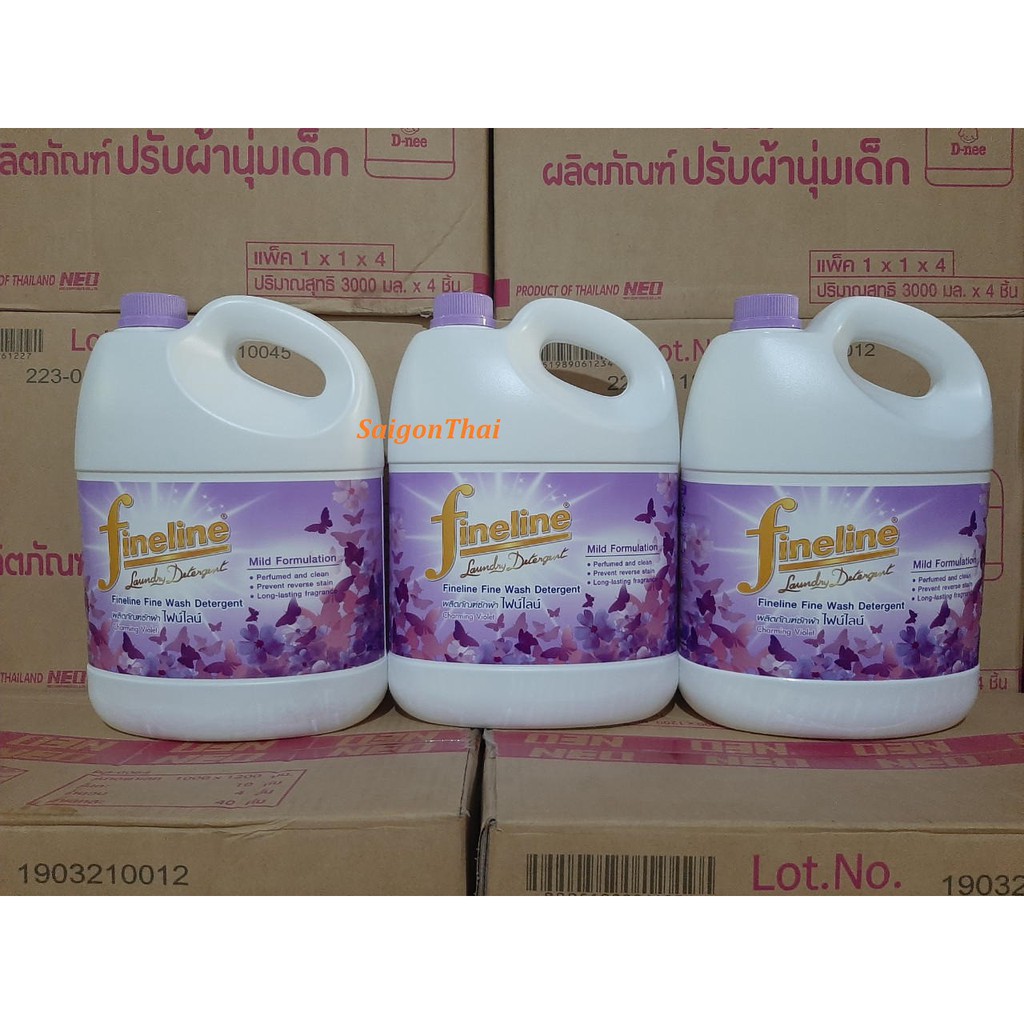 Nước Giặt Fineline hàng chính hãng Thái Lan 3000ml