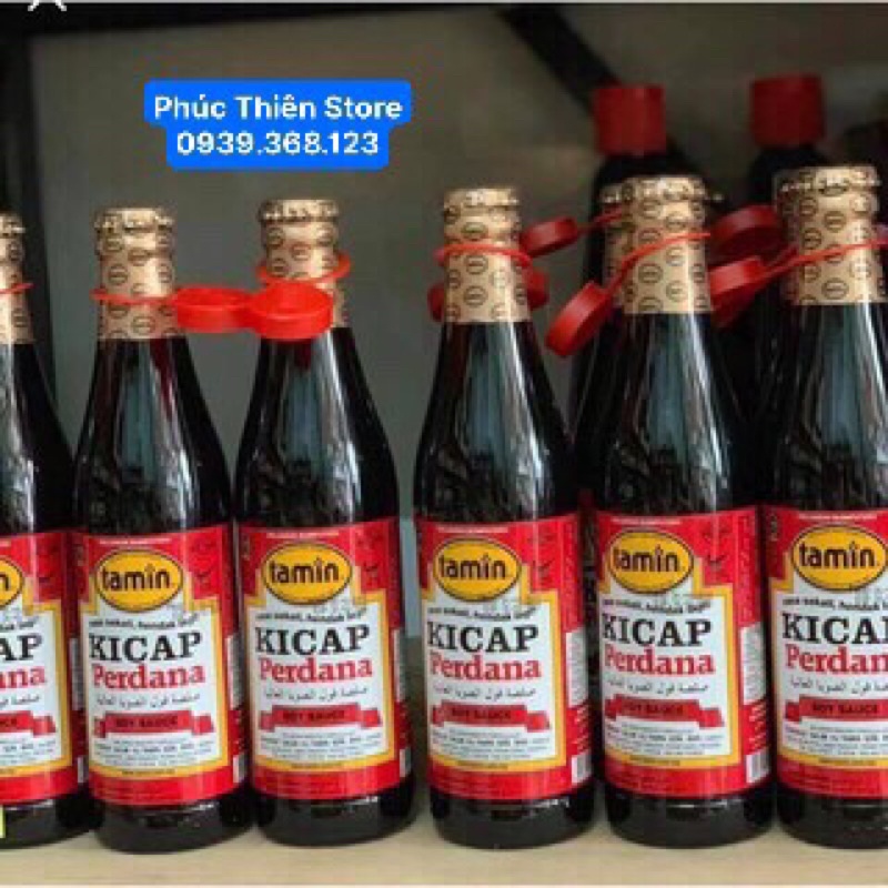 Hắc xì dầu Kicap Perdana chai 330ml