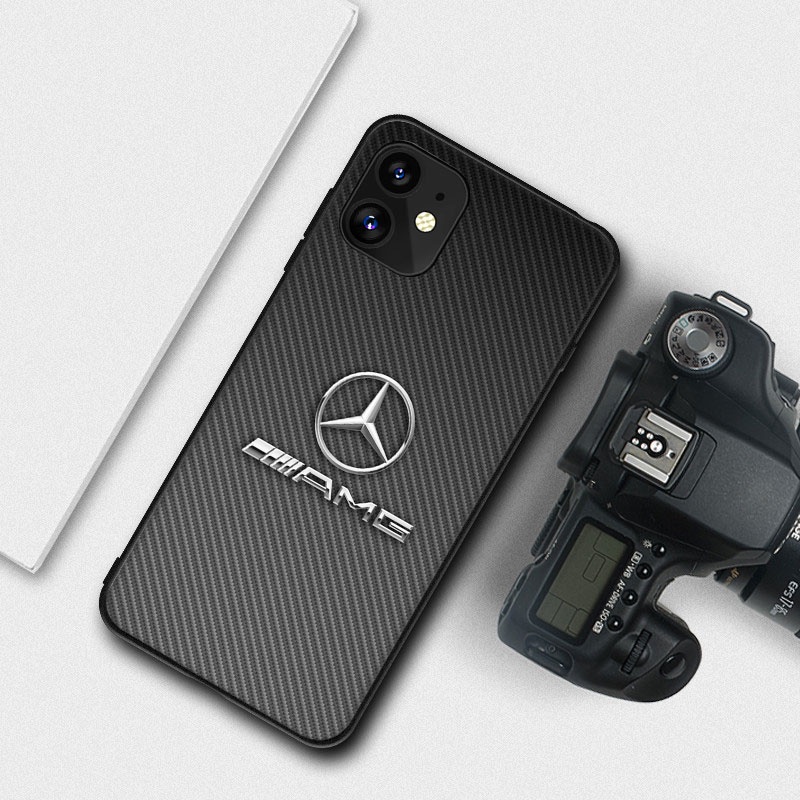 Ốp Điện Thoại Mềm Hình Mercedes Car Cho iPhone 11 Pro Max 12 Pro Max 12 Mini 13 Pro Max
