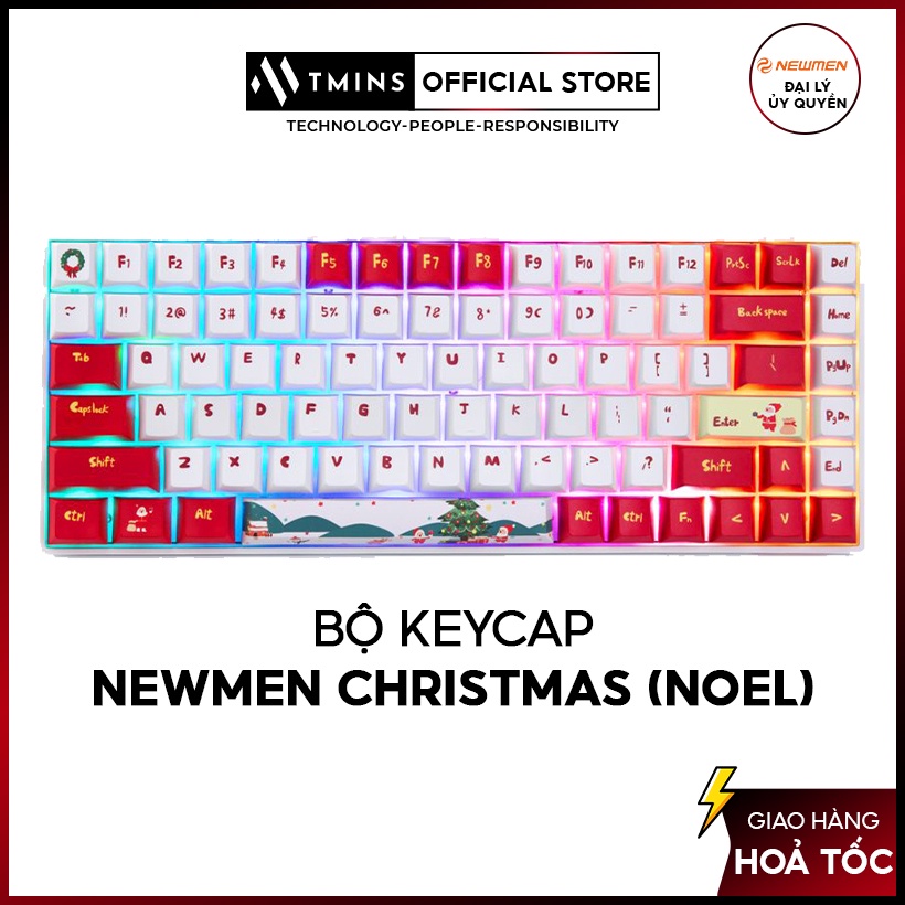 Bộ Keycap Newmen Christmas