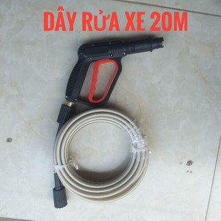 Bộ dây rửa xe và súng rửa xe áp lực cao