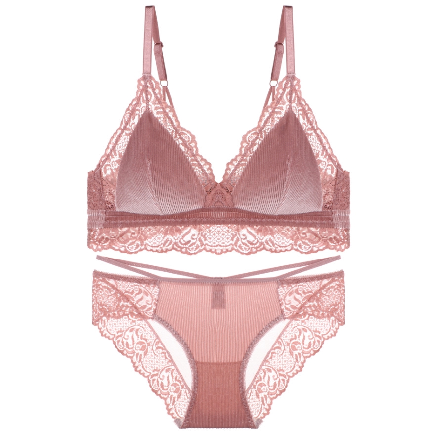 Set Áo Ngực & Quần Lót Nữ Phối Ren | BigBuy360 - bigbuy360.vn