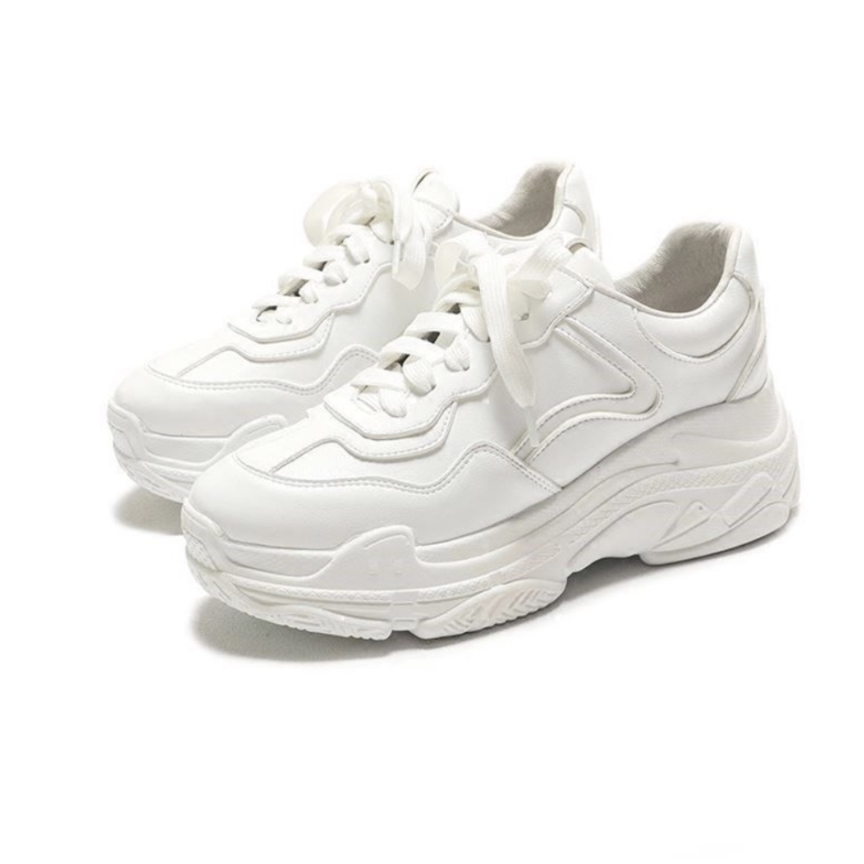 Giày nữ thể thao GOLDSNEAKER số 7 màu trắng