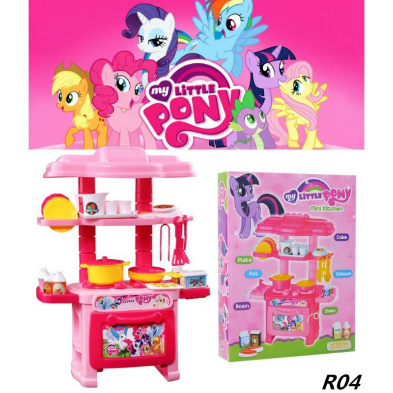 FROZEN MY LITTLE PONY Bộ Đồ Chơi Nhà Bếp Hello Kitty Cho Bé