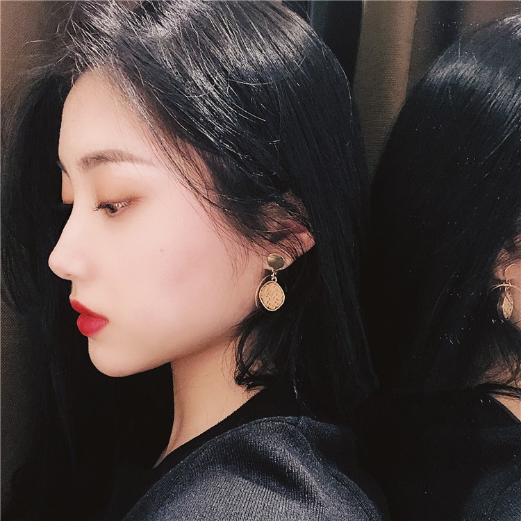 Bông Tai Tròn Kiểu Dáng Cổ Điển A184