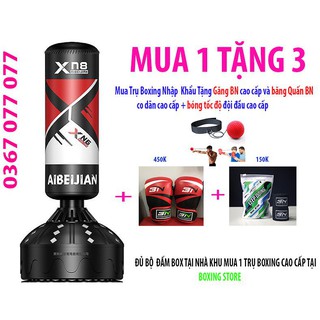 Trụ đấm bốc tự đứng 1.75m - trụ đấm bốc boxing tự đứng aibeijian® tại sài gòn miền nam tặng kèm 3 găng băng + q.9 store