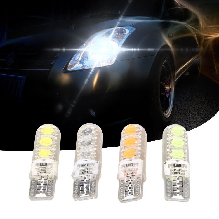 Bộ 2 bóng led T10 silicon