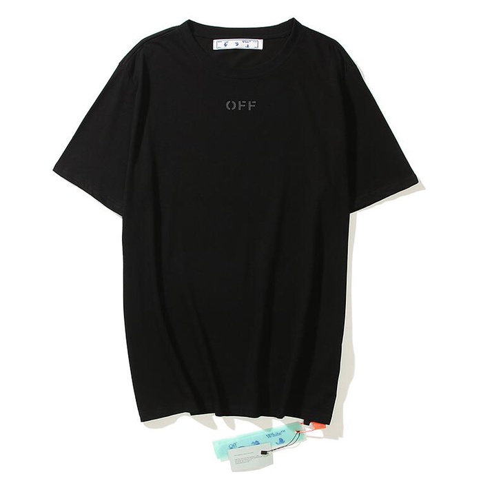 Off-white Áo Thun Tay Ngắn Chất Liệu Cotton In Hoạ Tiết Off-white Phong Cách Thời Trang Unisex