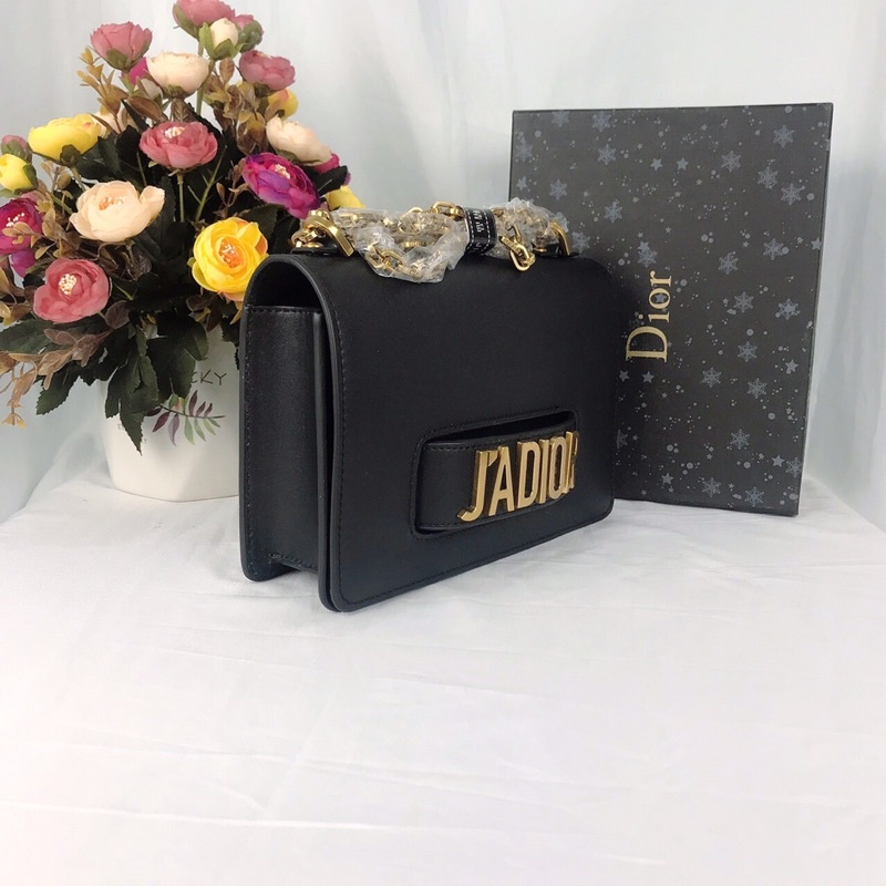 Túi xách Dior Jacki màu đen size 25cm