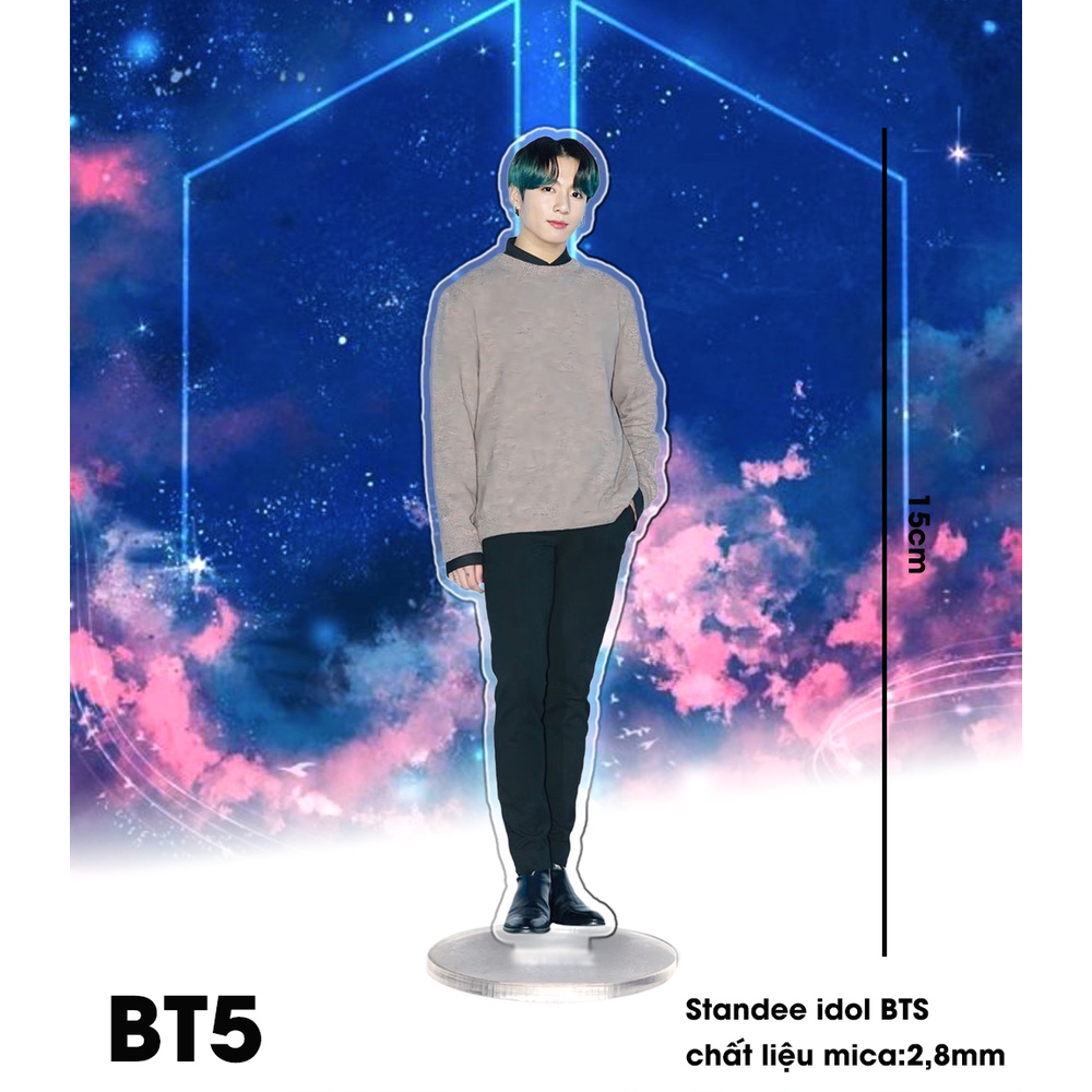 Standee BTS dễ thương không chịu nổi