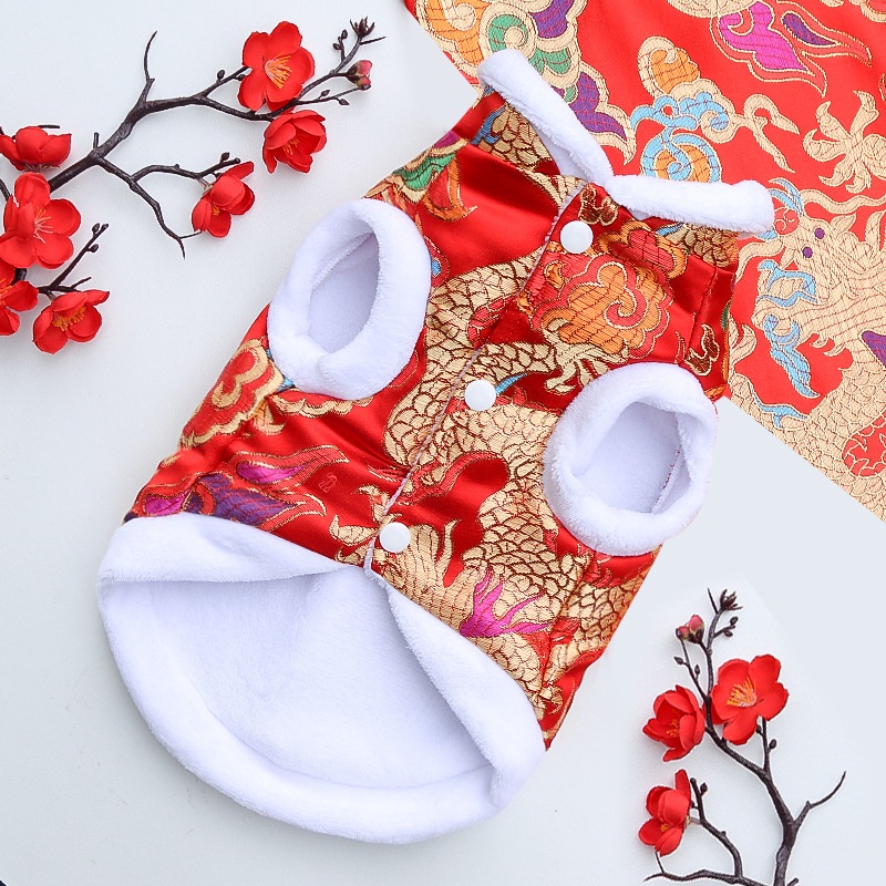 Áo Thu Đông Dày Dặn Ấm Áp Phong Cách Bắc Âu Thời Trang Cho Thú Cưng