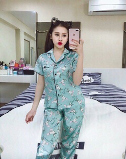 Combo bộ lụa quần dài