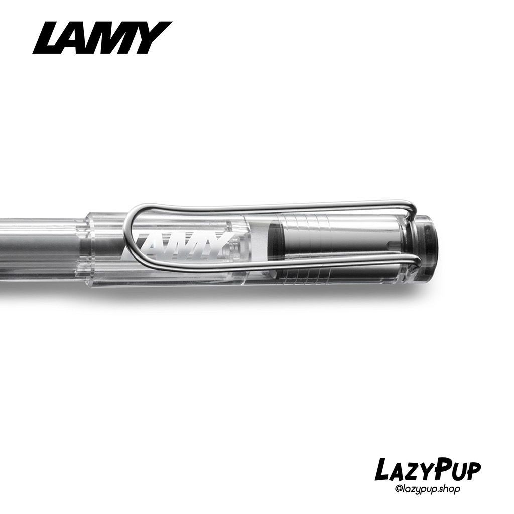 Bút máy Lamy Safari - Ngòi EF/F - Màu trong suốt（Transparent color）