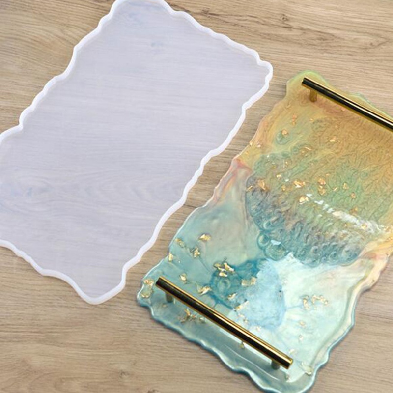 Khuôn Silicone Làm Khay Đựng Trái Cây Bằng Epoxy Resin Diy