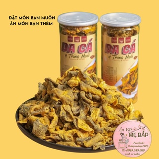 Da Cá Lắc Trứng Muối 250g - Chuẩn Vị Singapore - Shop Mẹ Bắp (thơm chuẩn mùi da cá basa nhé)