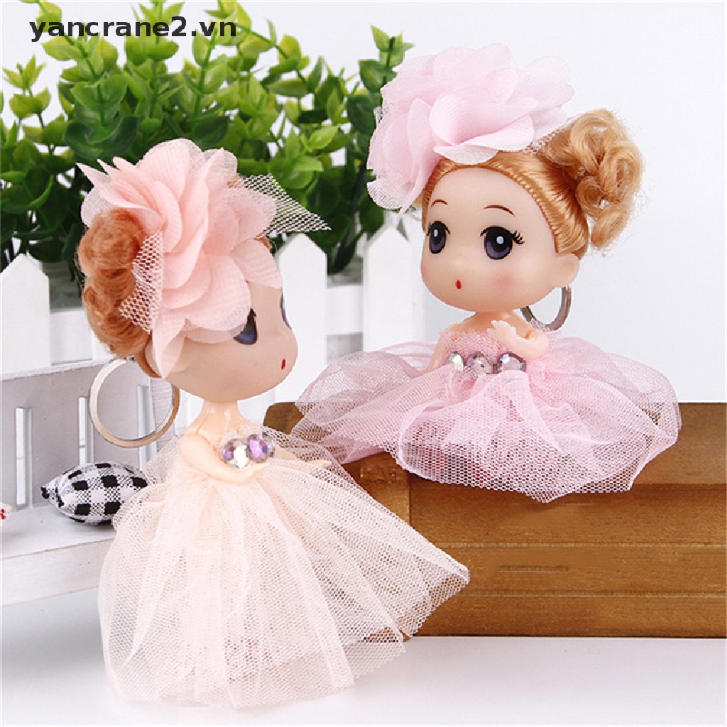 Búp Bê Ddung Mini 12cm Có Móc Khóa / Điện Thoại Dễ Thương