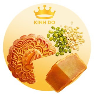 Chính hãng] bánh trung thu kinh đô đậu xanh 0 trứng