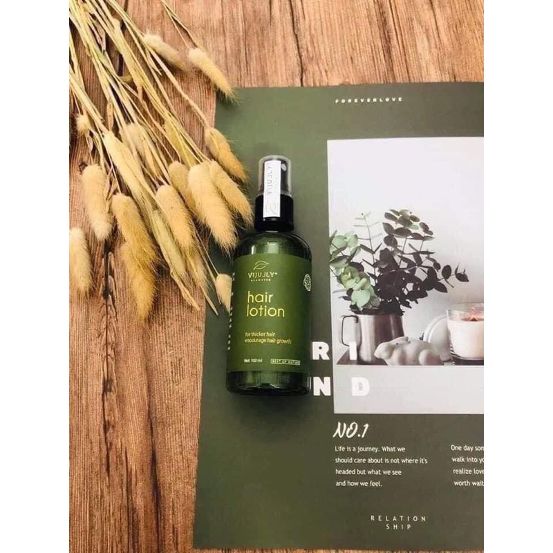 HAIR LOTION - Tinh Dầu Bưởi ViJully 🎁2 vòi + cột tóc + thiệp | BigBuy360 - bigbuy360.vn