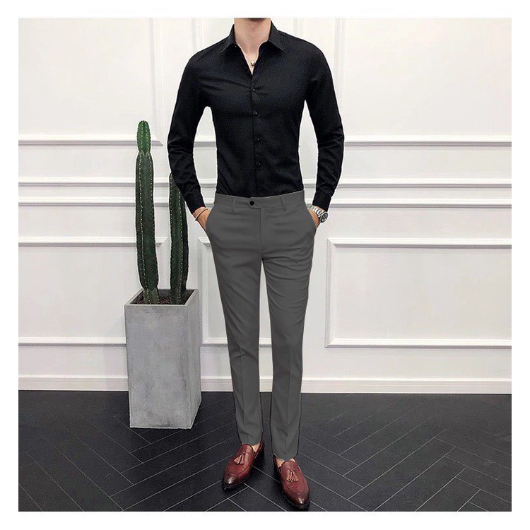 Áo Sơ Mi Nam Hàn Quốc Cao Cấp: Mềm, Mịn, Mát - Đủ Màu Đủ Size cho các Soái Ca phối đồ. | BigBuy360 - bigbuy360.vn