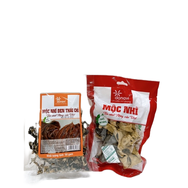 Mộc Nhĩ Donavi,Đặc Sản Bắc Kan, Mộc Nhĩ Thái Sợi 50g