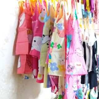 Bộ lanh lụa bé gái