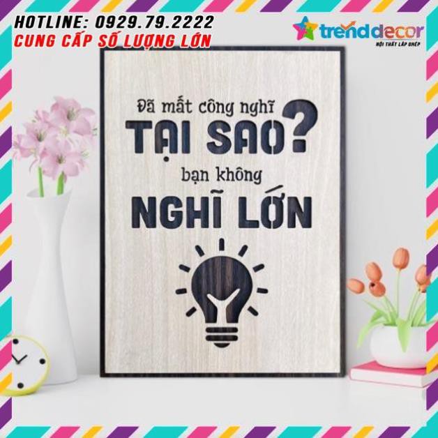 [GIÁ GÔC] Câu nói hay truyền cảm hứng phát triển bản thân TRENDDECOR.VN