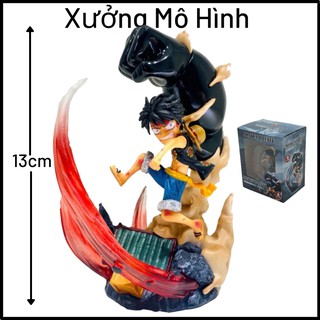 Mô hình Monkey D.Luffy  gear 3 Haki - Cao 13cm