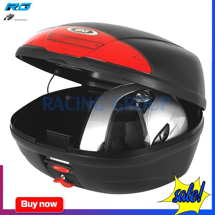 Thùng Sau Givi E450N 45 Lít Đựng Vừa 2 Nón Bảo Hiểm - Bh Chính Hãng 2 Năm