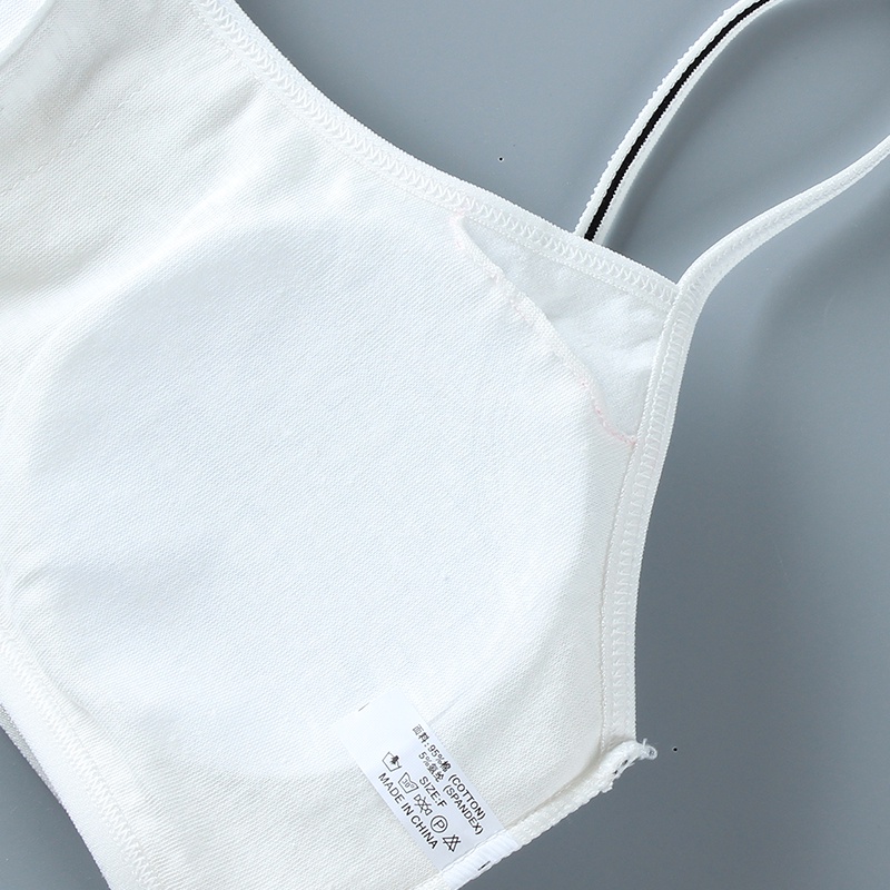 [THOMAS KIDS] Áo Ngực Cotton Mỏng Thoáng Khí Thời Trang Mùa Hè Cho Bé Gái 8-16 Tuổi