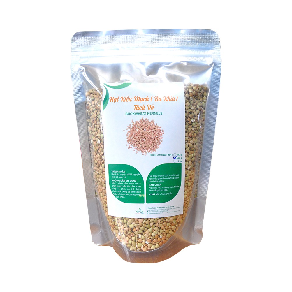 Hạt Kiều Mạch Tách Vỏ (Ba Khía) - Buckwheat 500g