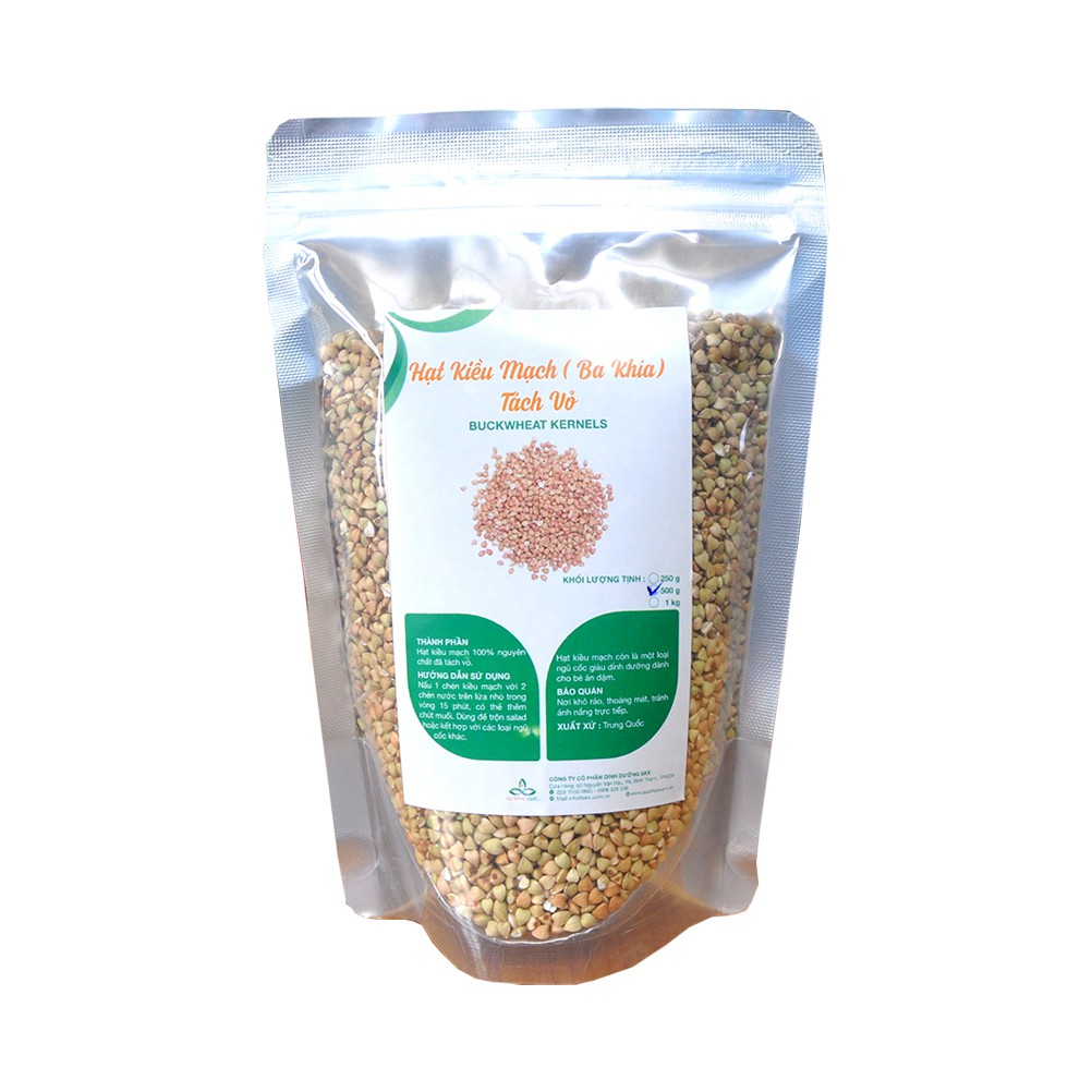 Nhân hạt Kiều Mạch Tách Vỏ (Ba Khía) - Buckwheat 500g