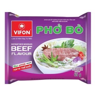 Phở bò Vifon ăn liền gói 65g