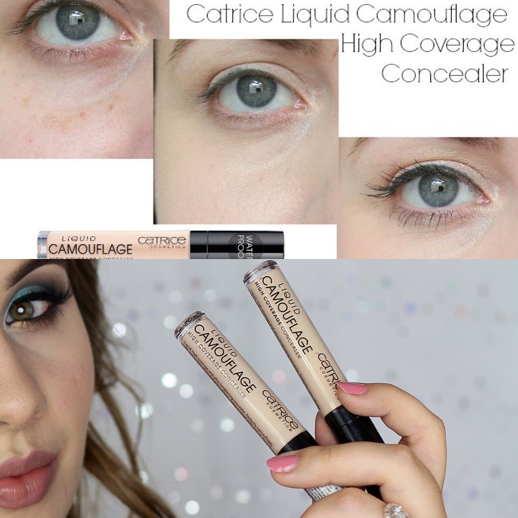 Kem Che Khuyết Điểm Dạng Lỏng Catrice Camouflage Concealer Liquid Chống Trôi