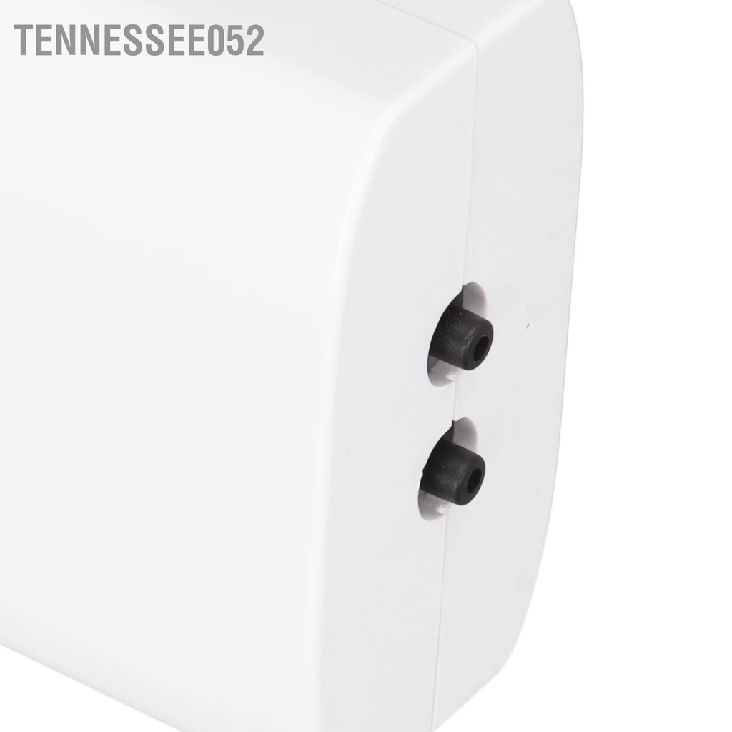 Tennessee052 Máy bơm oxy hồ cá Tắt tiếng AC DC Sạc kép Mức tiêu thụ thấp Ổn định sục khí bể mini