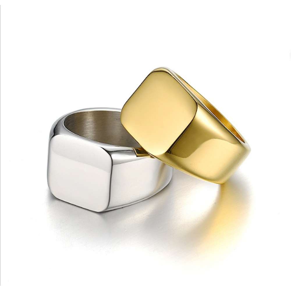 Nhẫn Nam Thép Titan Tráng Gương sd035