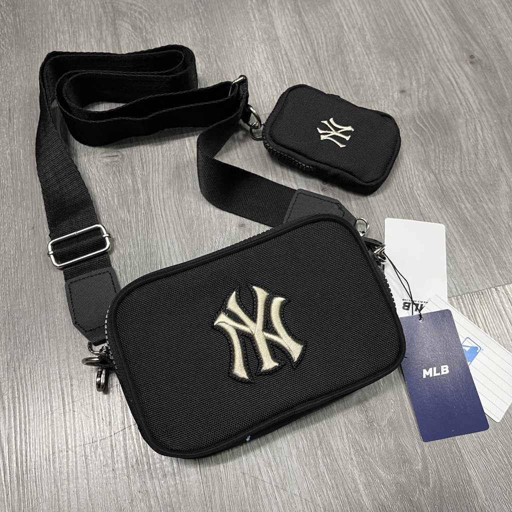 Túi đeo chéo nam nữ unisex MLB Mono (combo kèm túi nhỏ) VNXK