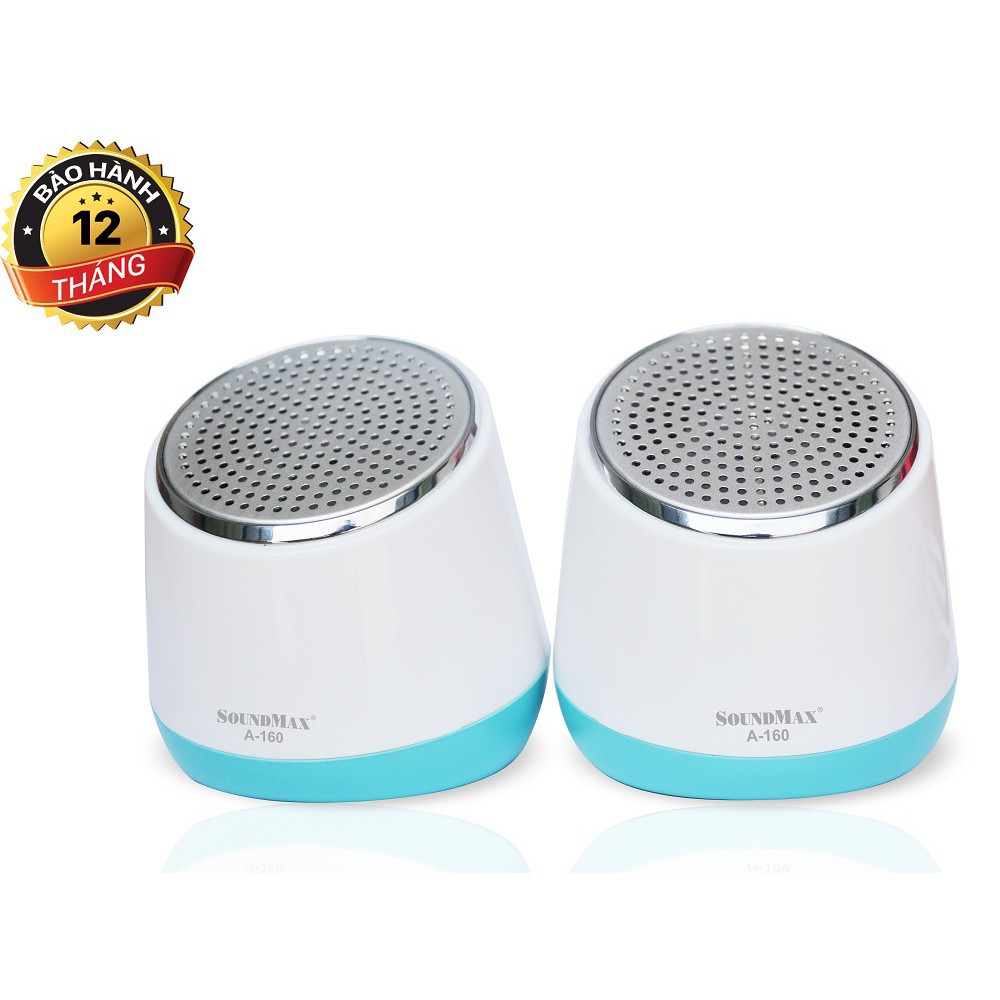 Loa Máy Tính SOUNDMAX A160/2.0 - Bảo hành 12 Tháng