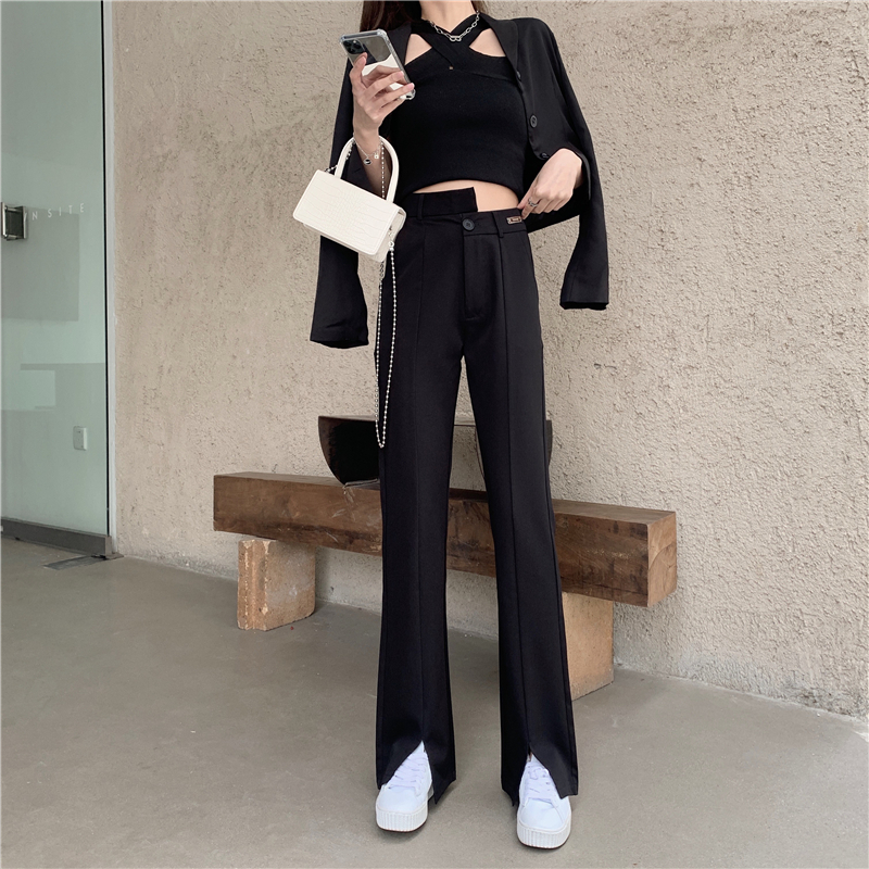 Quần Ống Rộng Xẻ Tà Thời Trang Cho Nữ | BigBuy360 - bigbuy360.vn