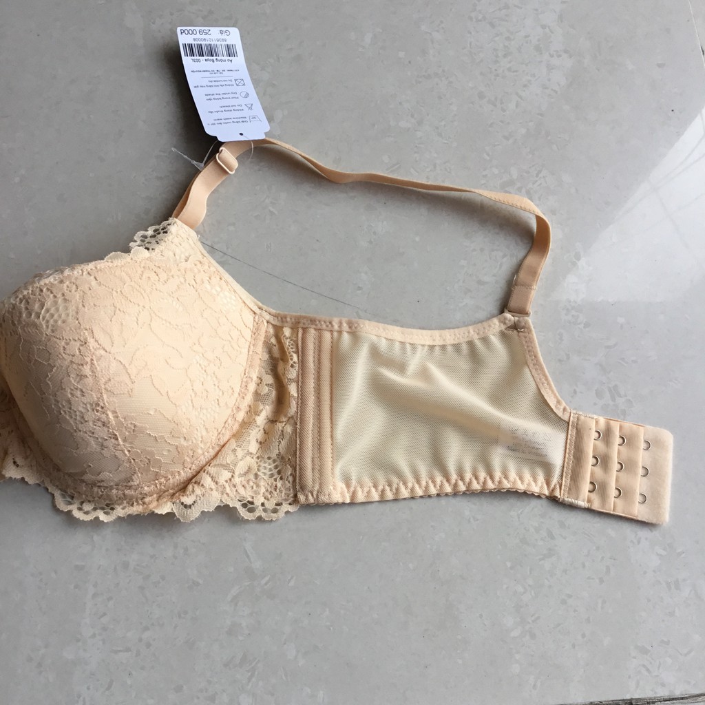 Áo ngực đệm mỏng, áo lót ren cho ngực to bảng dây to lưới thoáng 003L