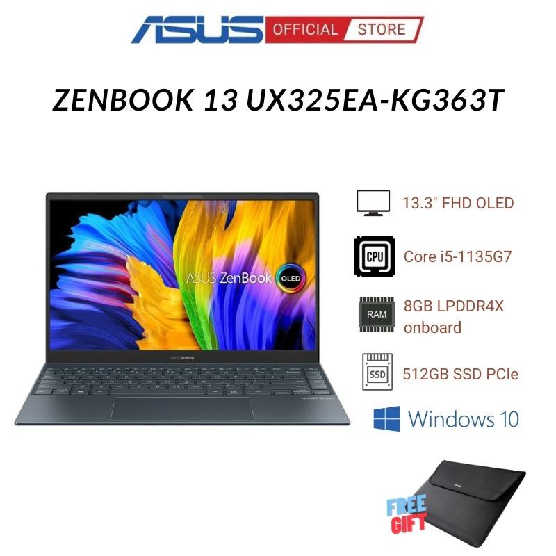 [Mã ELBAU7 giảm 7%] Laptop Asus ZenBook 13 UX325EA-KG656W(Core™ i5-1135G7 + 13.3 inch FHD|Win11)