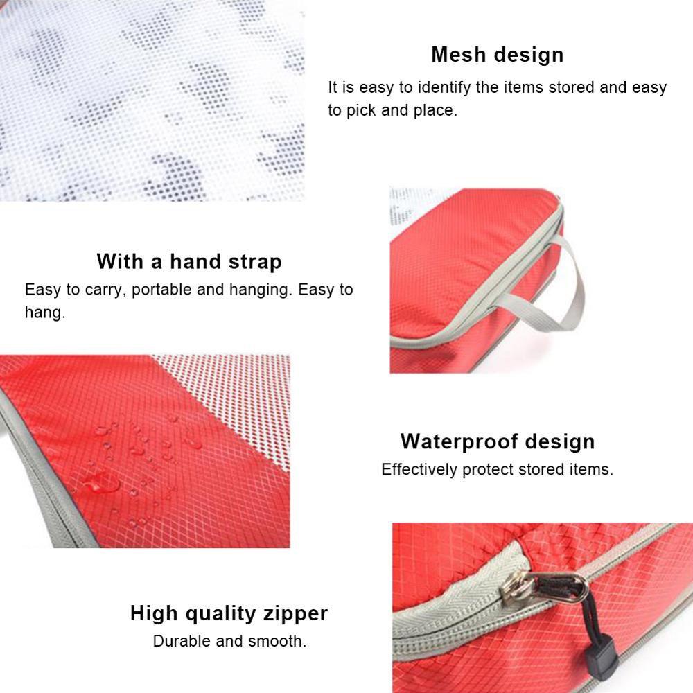 Túi Đựng Đồ Trang Điểm / Giày Dép Có Thể Tái Sử Dụng Tiện Lợi