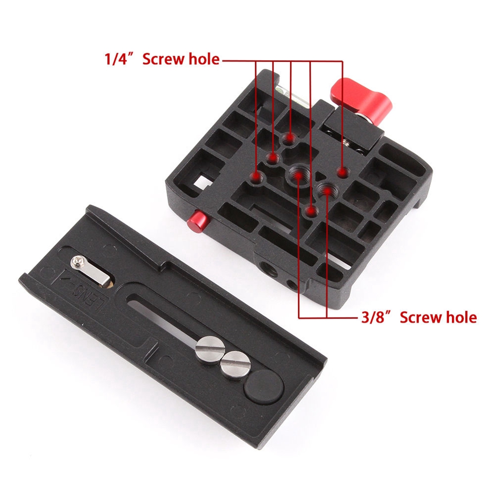 Đế gắn kẹp điện thoại cho giá đỡ 3 chân Manfrotto 500 Ah 701 503 hdv 577