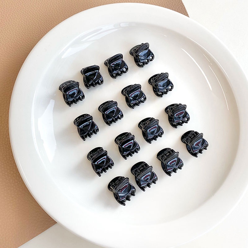Set Kẹp Tóc Mini Màu Đen Thời Trang Nữ Tính
