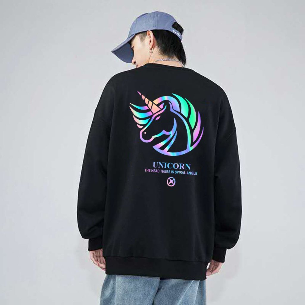 Áo Sweater Kỳ Lân Unicorn Phản Quang