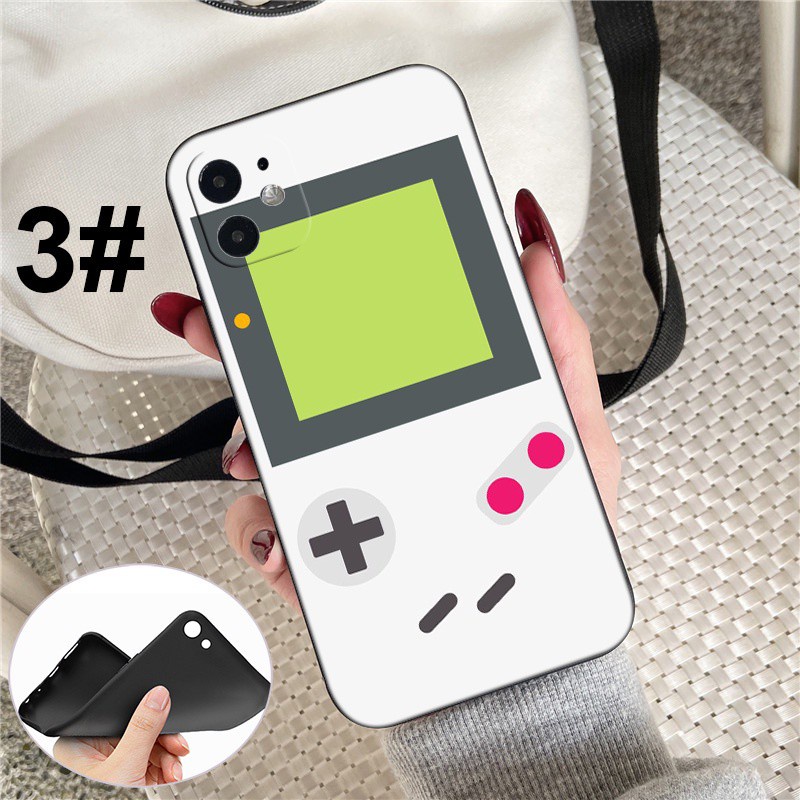 iPhone XR X Xs Max 7 8 6s 6 Plus 7+ 8+ 5 5s SE 2020 Soft Silicone Cover Phone Case Casing GR49 Game Boy Cartoon