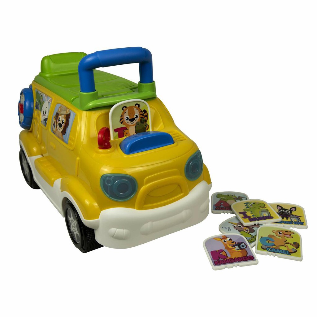XE TẢI CHÒI CHÂN KÈM BỘ SƯU TẬP ĐỘNG VẬT HOANG DÃ CÓ NHẠC WINFUN