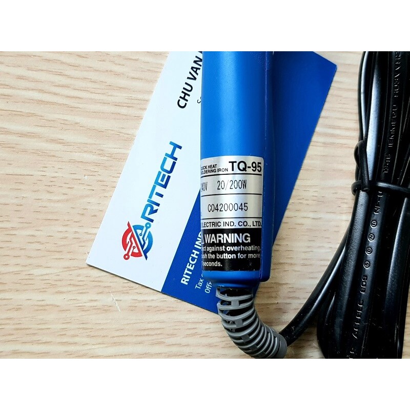 Mỏ hàn nhật Goot TQ-95 điều chỉnh công suất 20W-200W